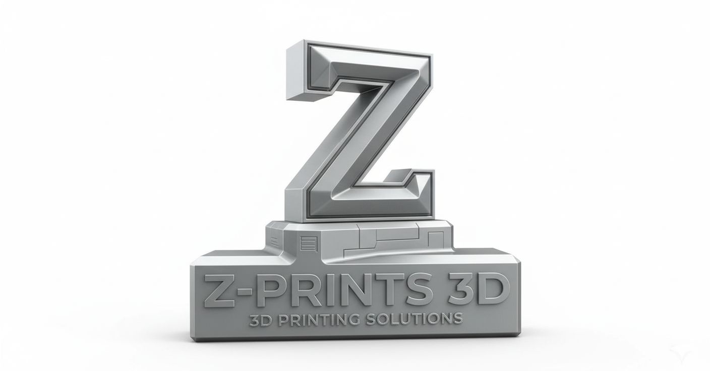 Modern 3D Print Logo free 3D printable STL