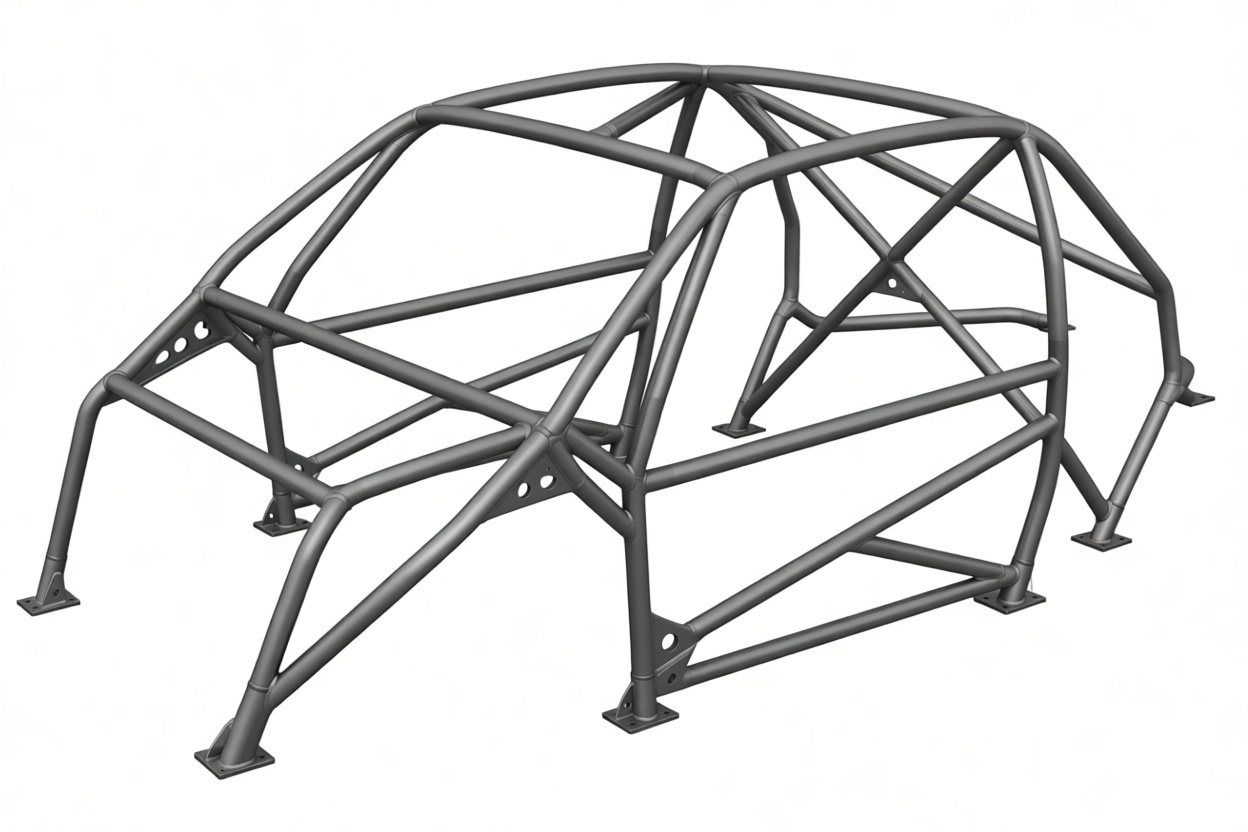 Universal Roll Cage Model free 3D printable STL