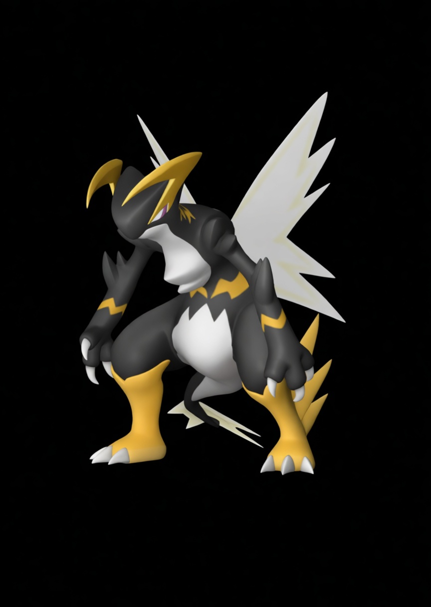 Zeraora Figurine free 3D printable STL