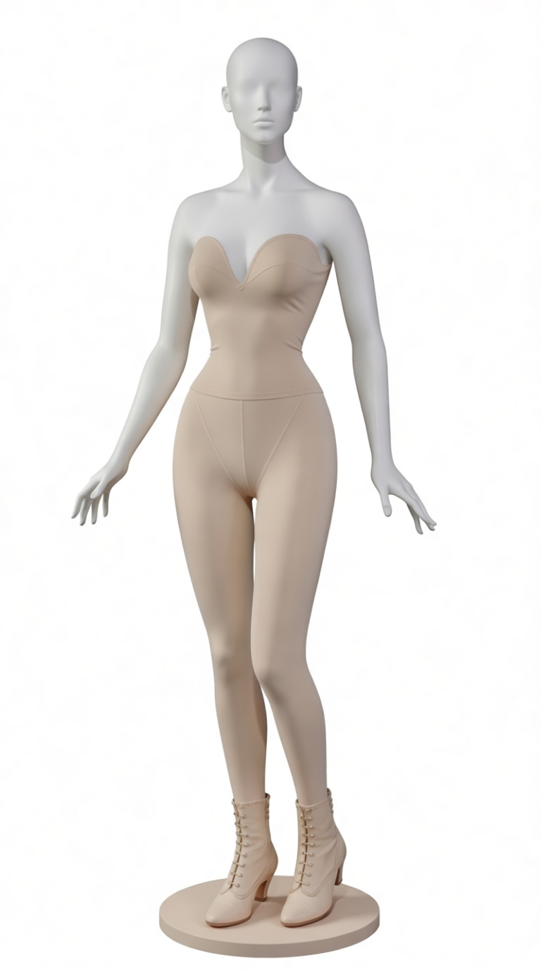 Female Mannequin Figurine free 3D printable STL