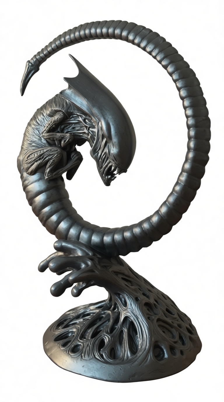 Xenomorph Alien Figurine free 3D printable STL