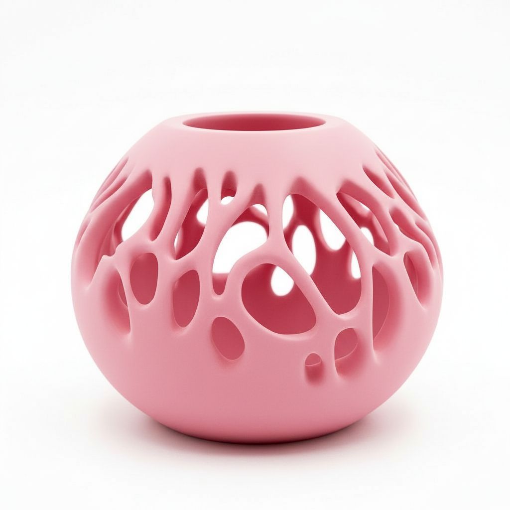 Organic Pattern Vase free 3D printable STL