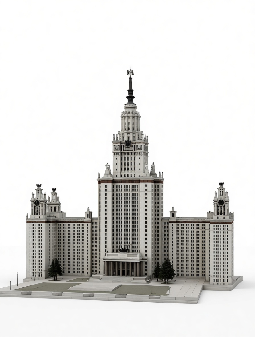 Moscow State University Model free 3D printable STL