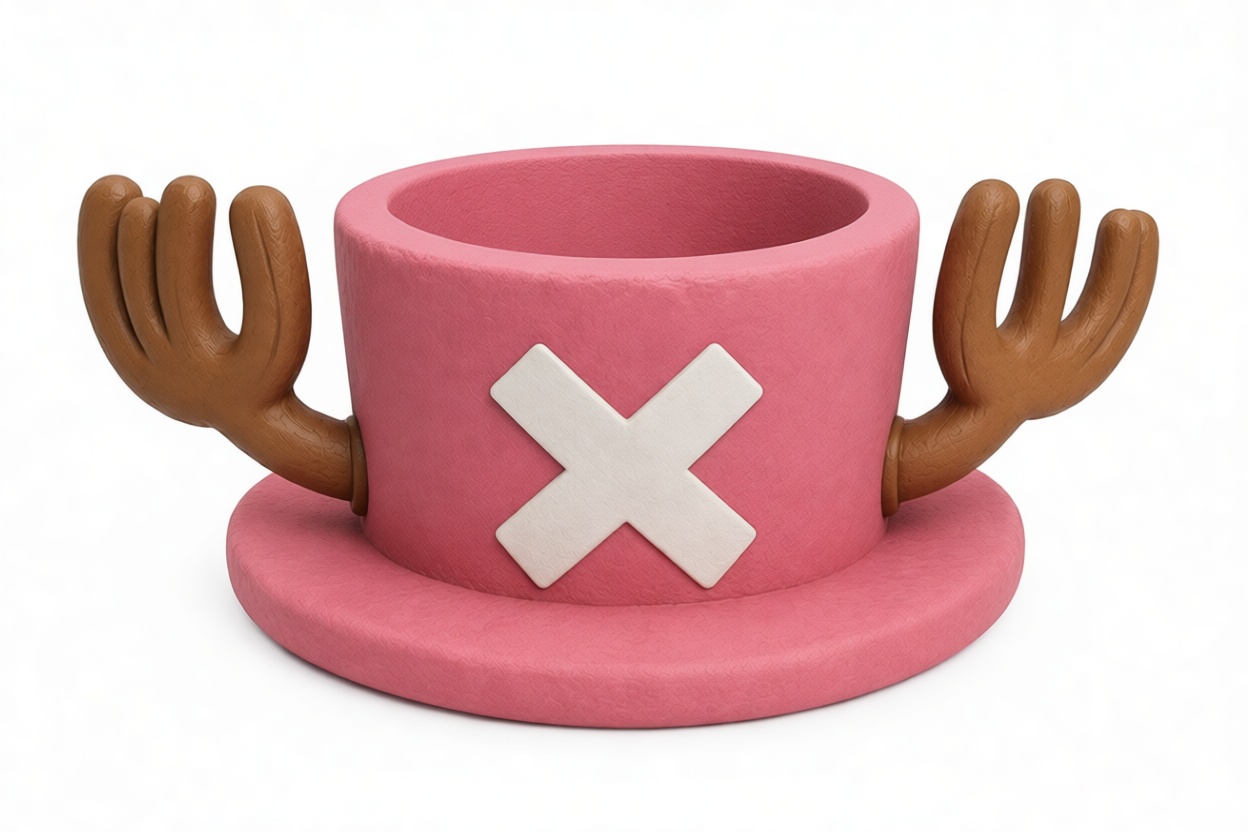 Tony Tony Chopper Hat free 3D printable STL