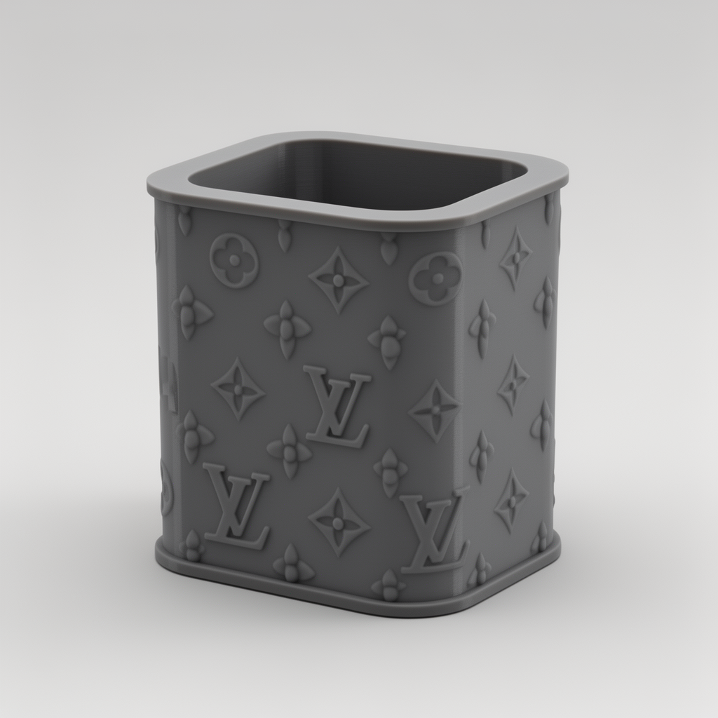 Louis Vuitton Pen Holder free 3D printable STL