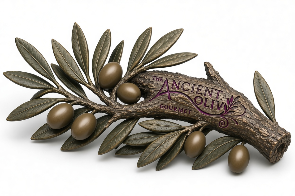 Olive Branch Sculpture free 3D printable STL