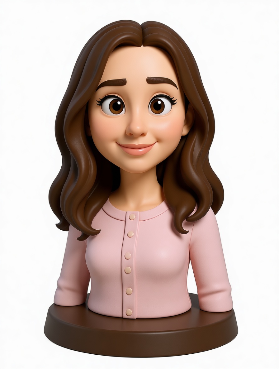 Cute Girl Bust - Free 3D Printable STL File