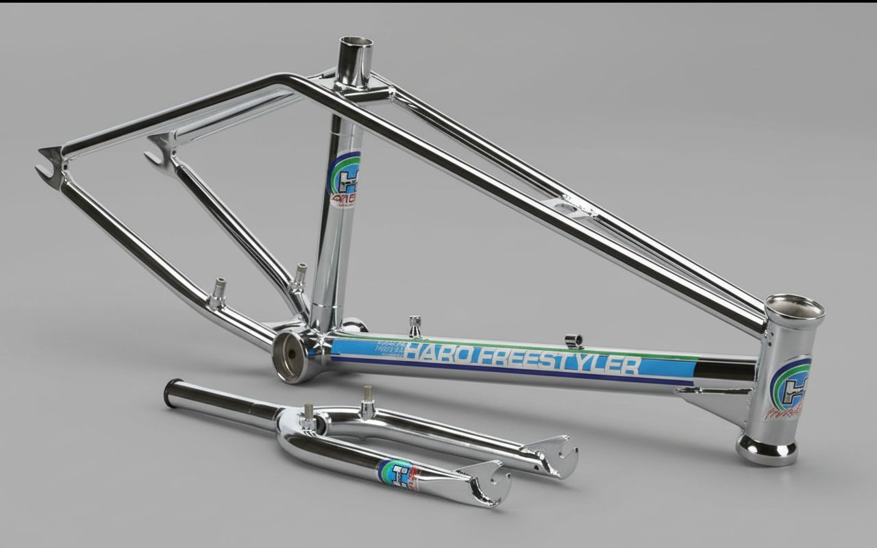 Haro Freestyler BMX Frame free 3D printable STL