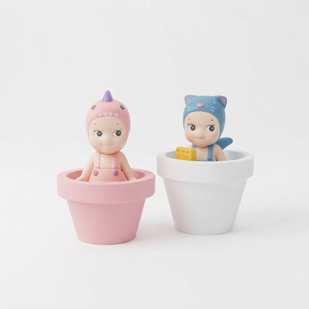 Cute Baby Figurines free 3D printable STL