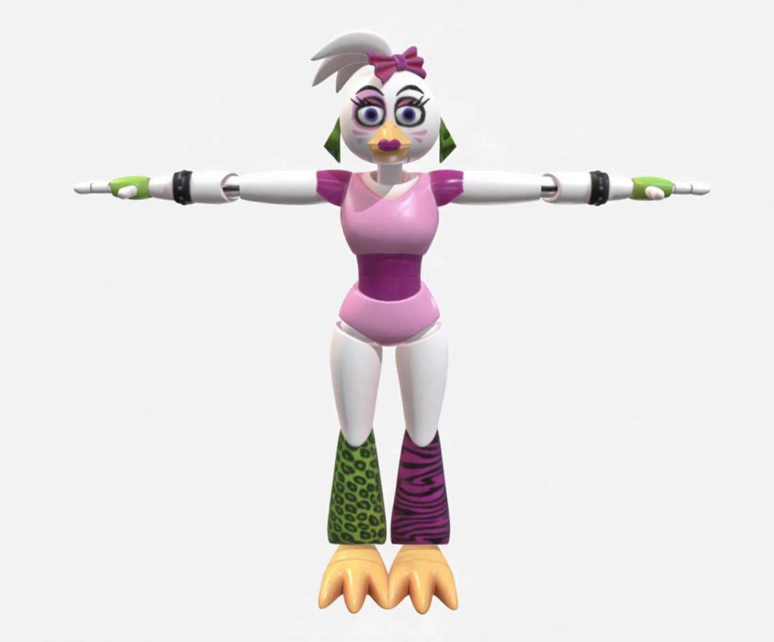 Funtime Chicken Toy Figurine free 3D printable STL