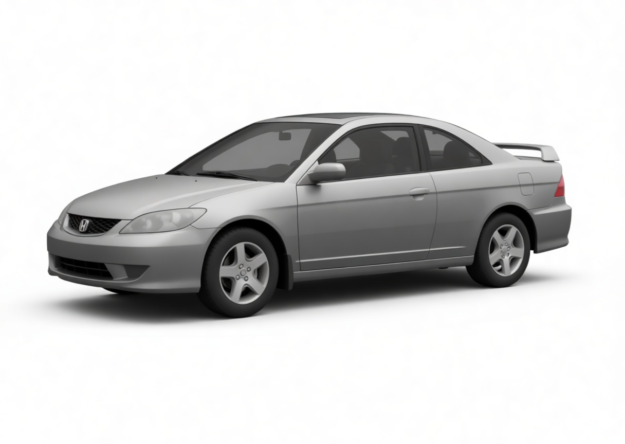 2002 Honda Civic Coupe Model free 3D printable STL