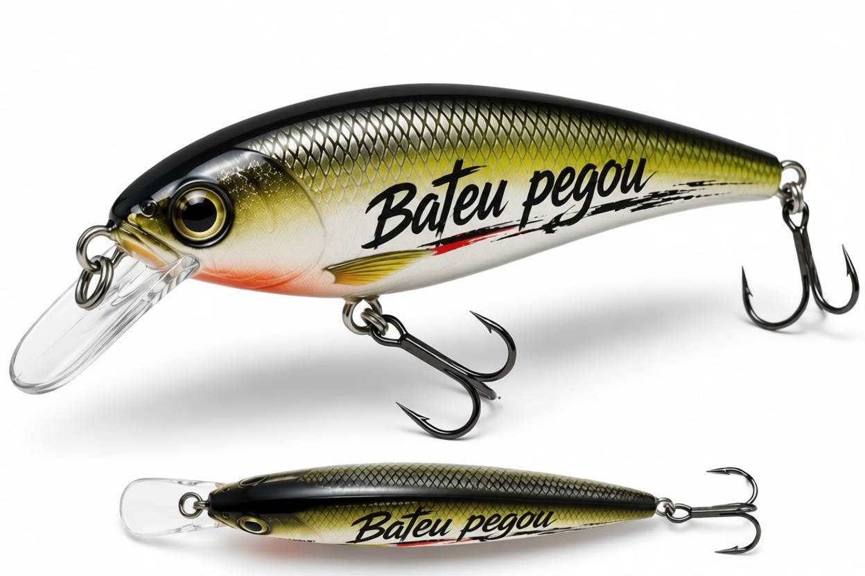 Bateau Pegou Fishing Lure free 3D printable STL