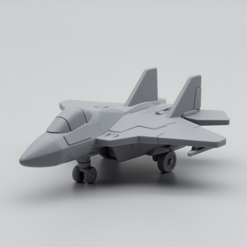 Sukhoi SU-57 Toy Model free 3D printable STL