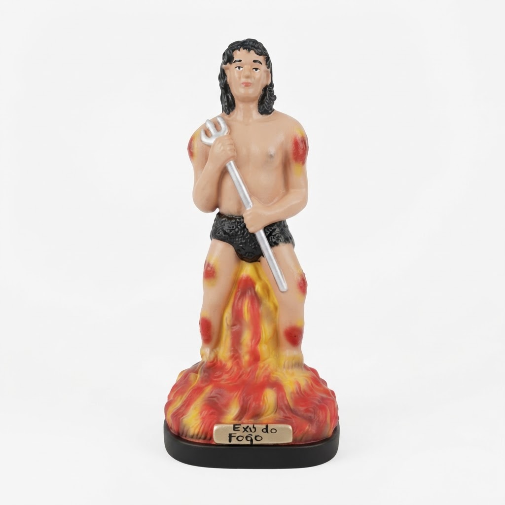 Exu do Fogo Figurine free 3D printable STL