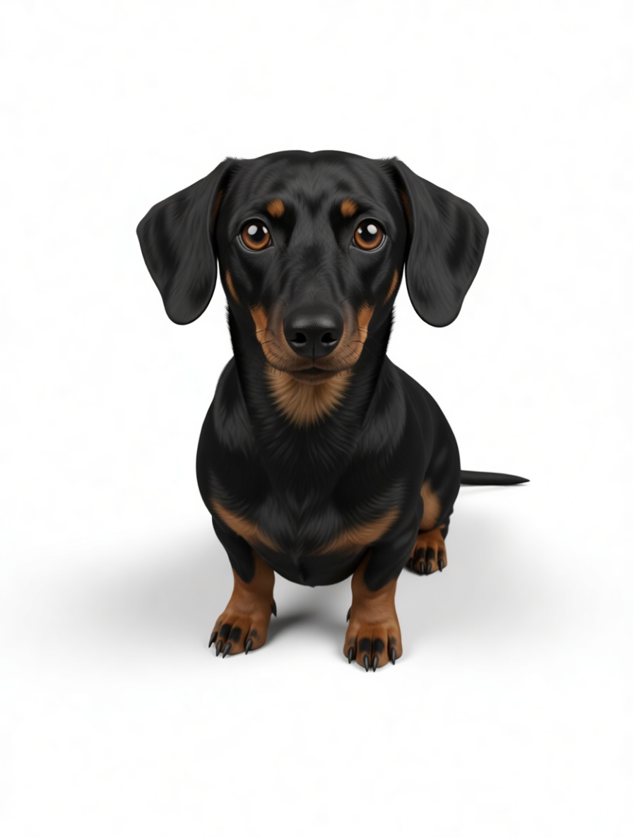 Dachshund Dog Figurine free 3D printable STL
