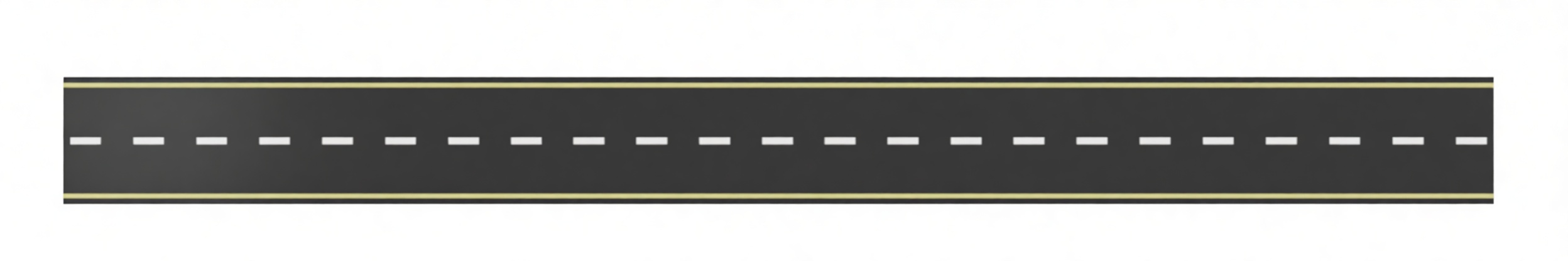 Straight Road Section Model free 3D printable STL
