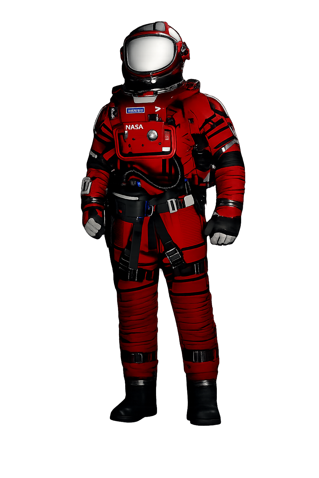 NASA Gemini Spacesuit Figurine free 3D printable STL