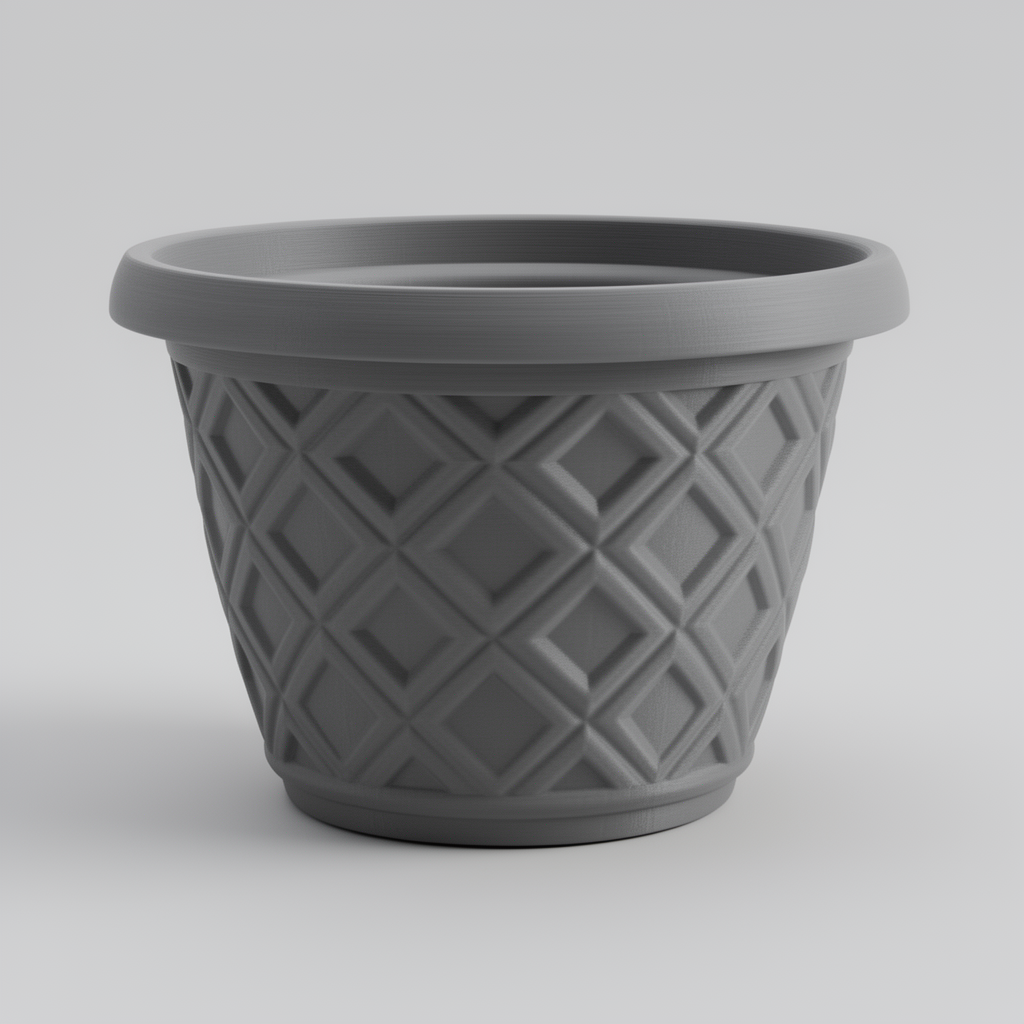 Geometric Plant Pot free 3D printable STL