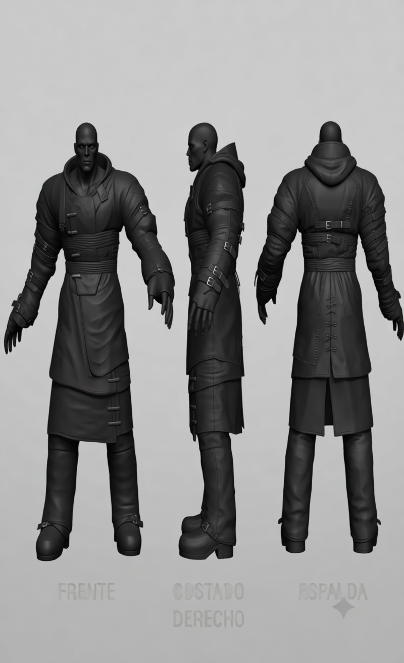 Stylized Male Figure Model free 3D printable STL