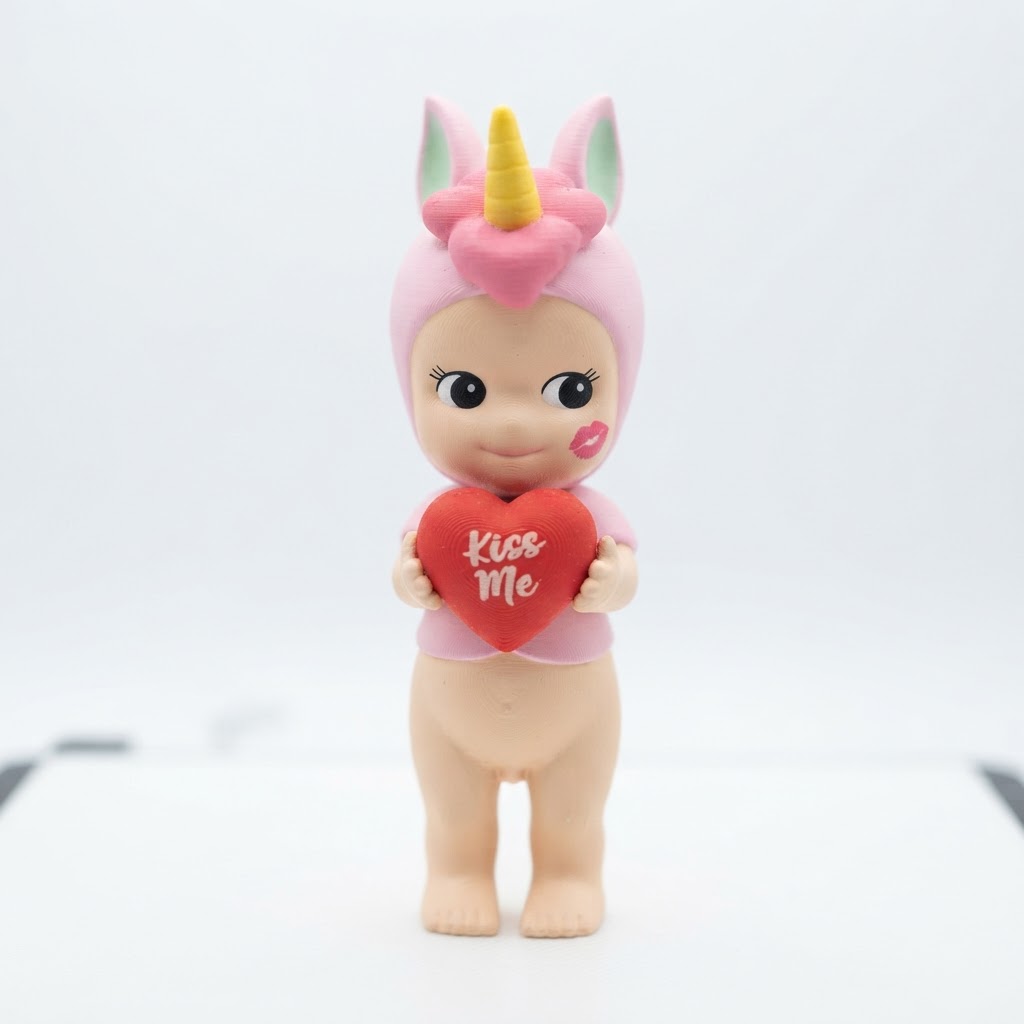 Kewpie Doll Unicorn Figurine free 3D printable STL