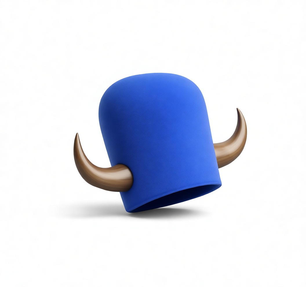 Blue Viking Helmet free 3D printable STL