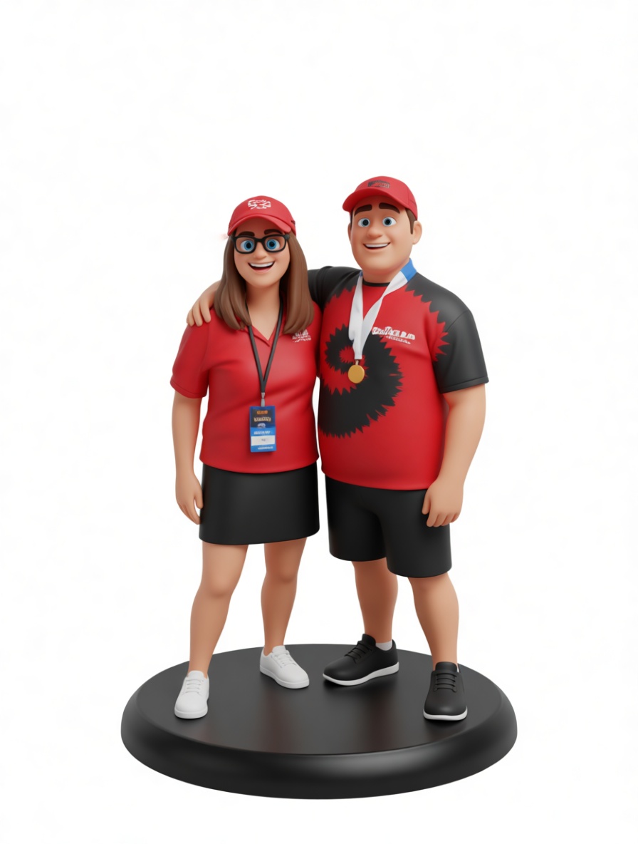 Event Volunteers Figurine free 3D printable STL