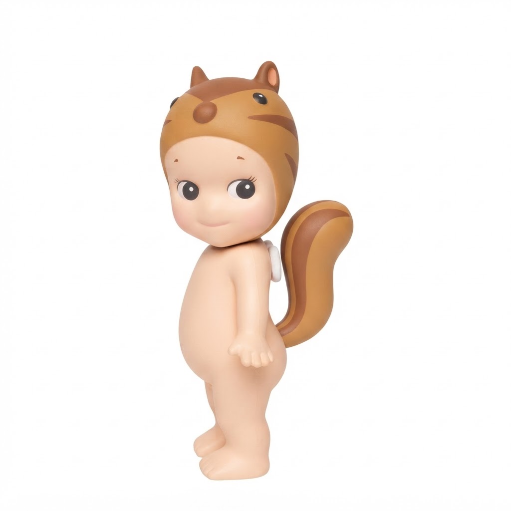 Squirrel Costume Figurine free 3D printable STL