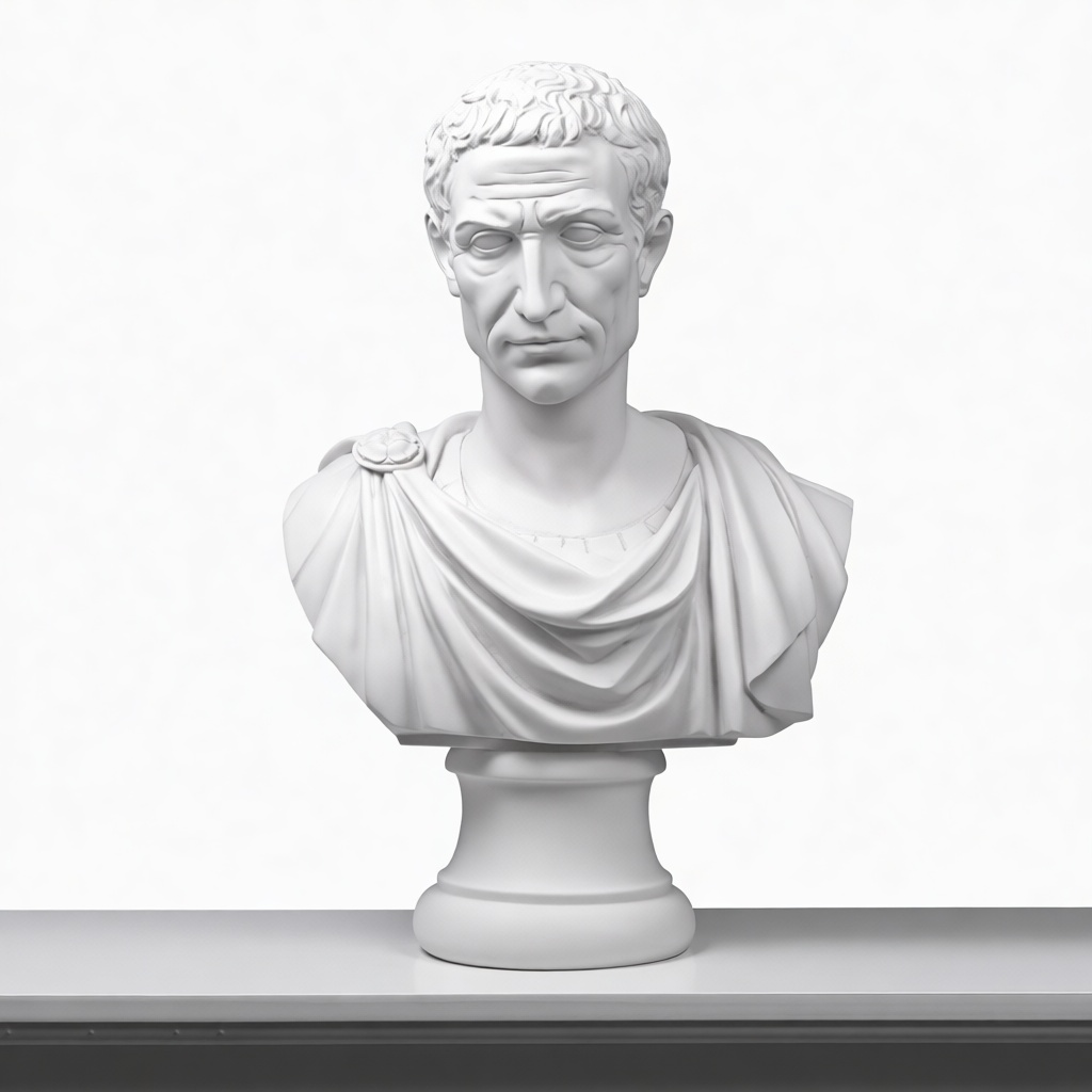 Julius Caesar Bust free 3D printable STL