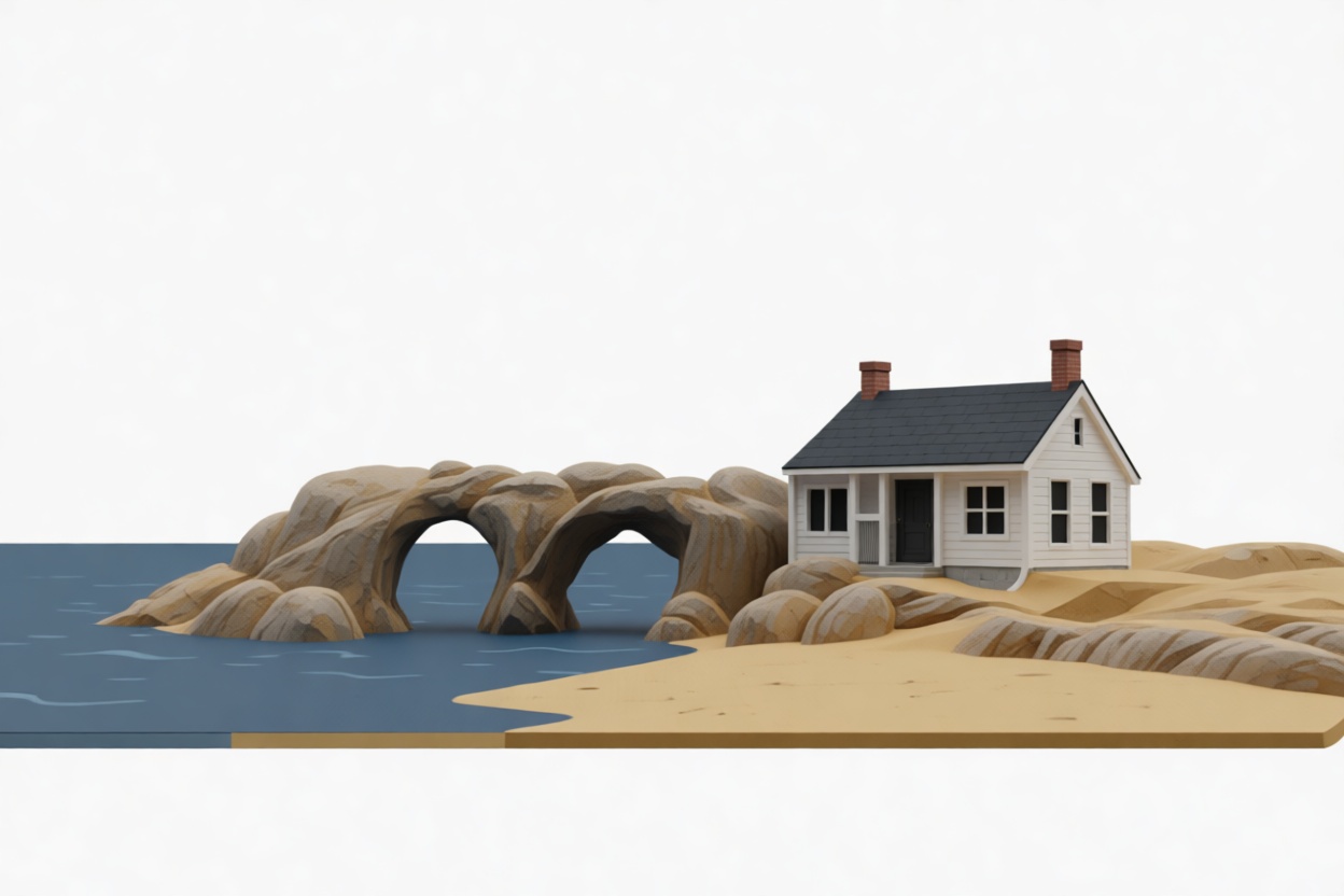 Coastal House Diorama free 3D printable STL