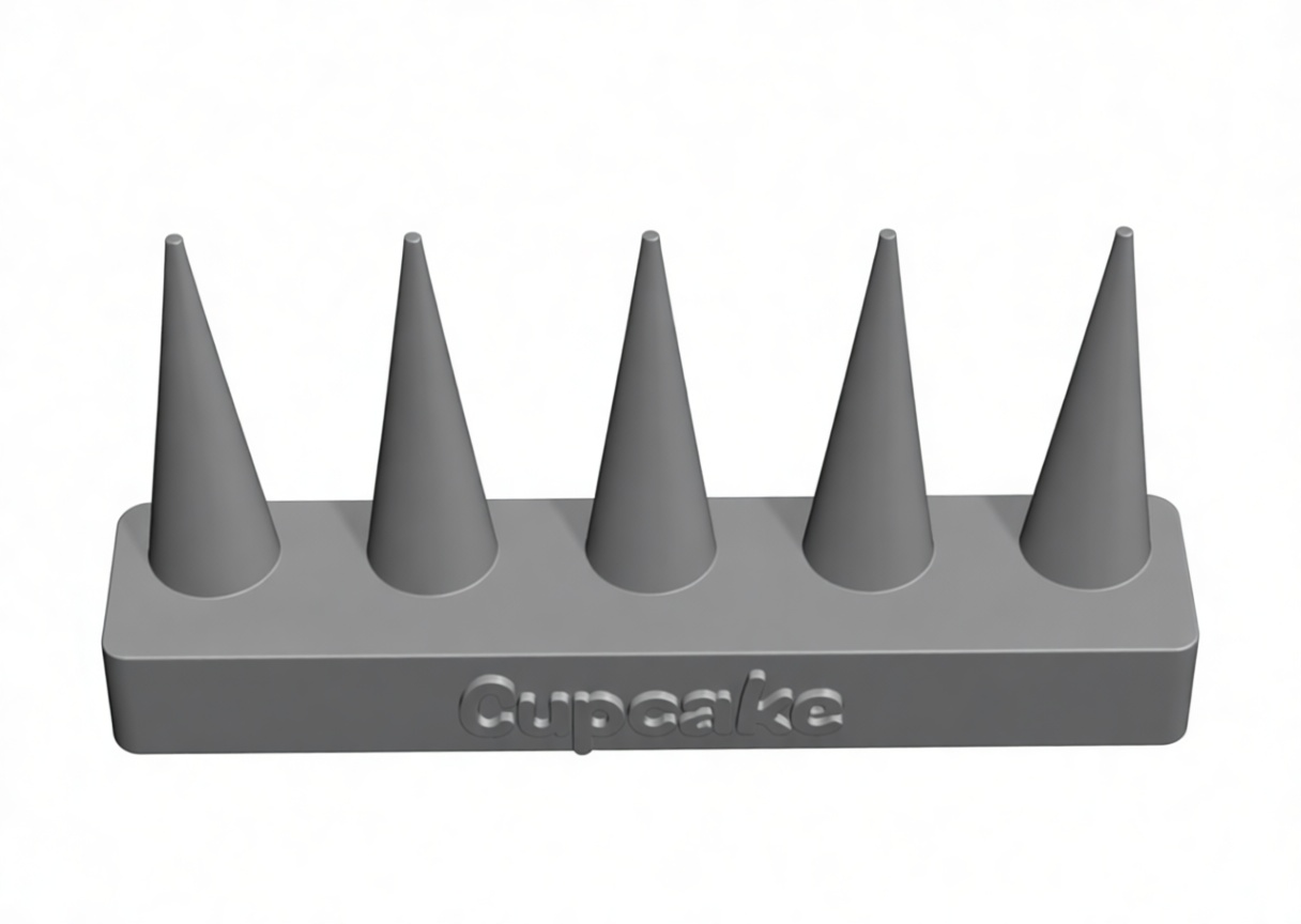 Cupcake Cone Holder free 3D printable STL