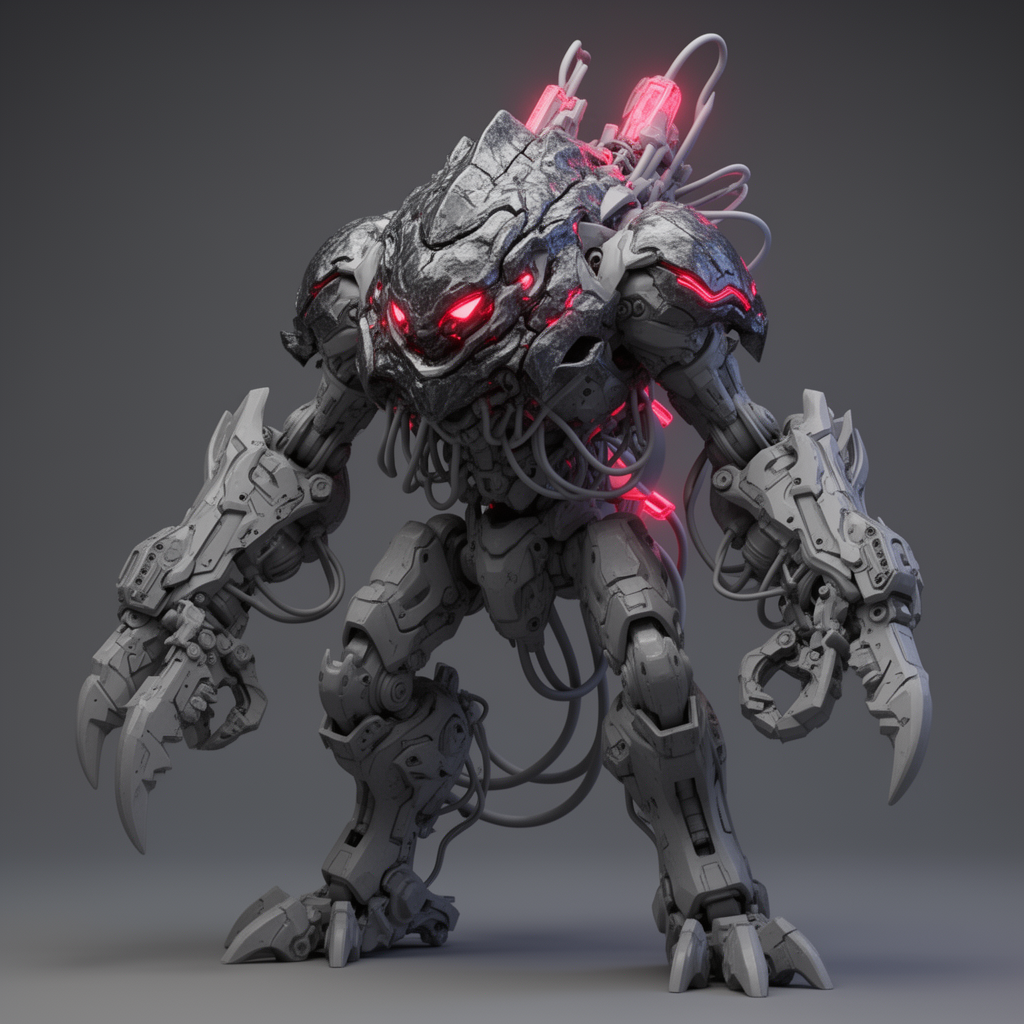 Chrome Carnifex Figurine free 3D printable STL