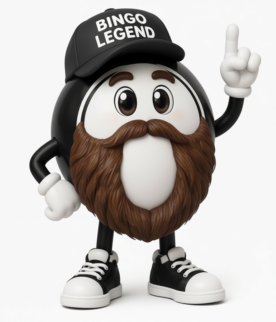 Bingo Ball Mascot Figurine free 3D printable STL