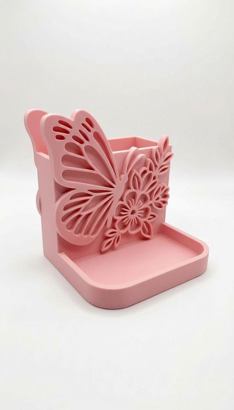Butterfly Floral Organizer free 3D printable STL
