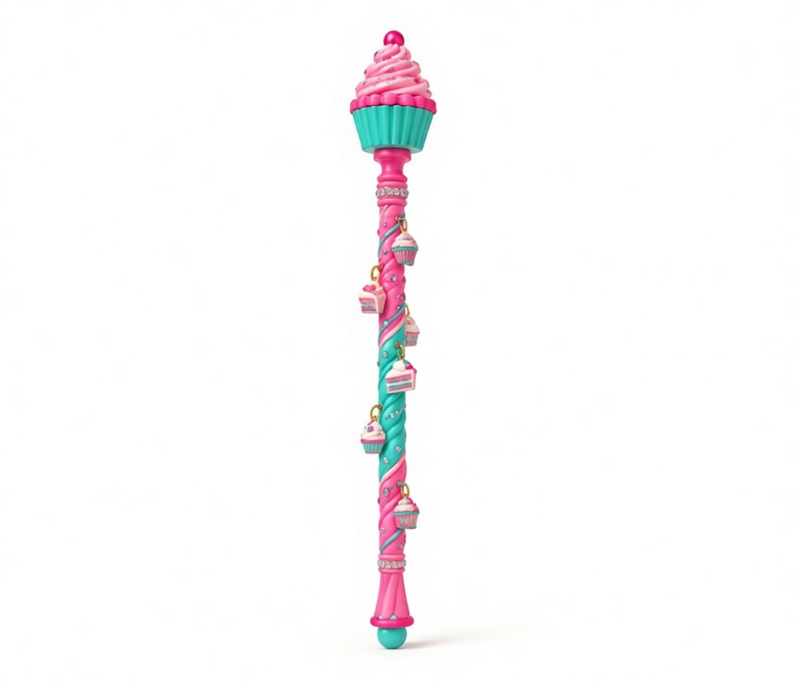 Cupcake Magic Wand free 3D printable STL