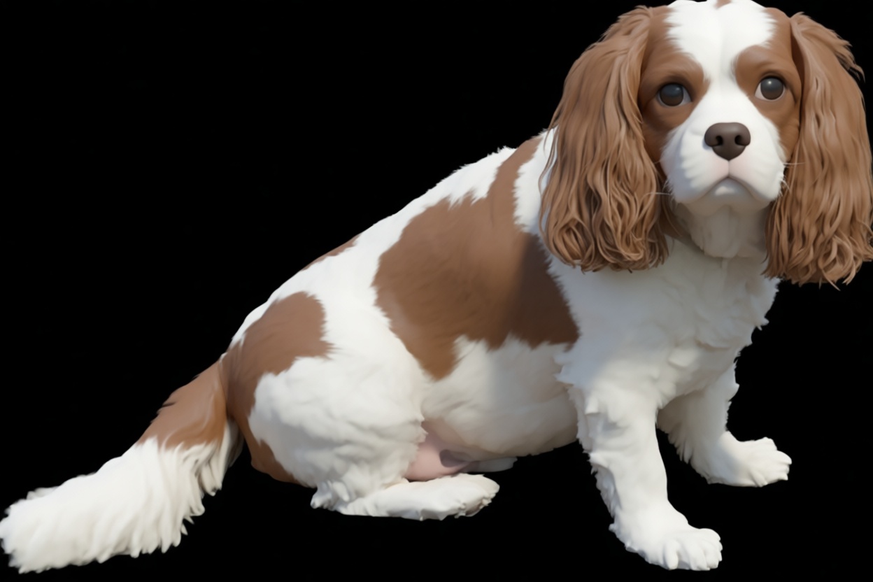 Cavalier King Charles Spaniel Figurine free 3D printable STL