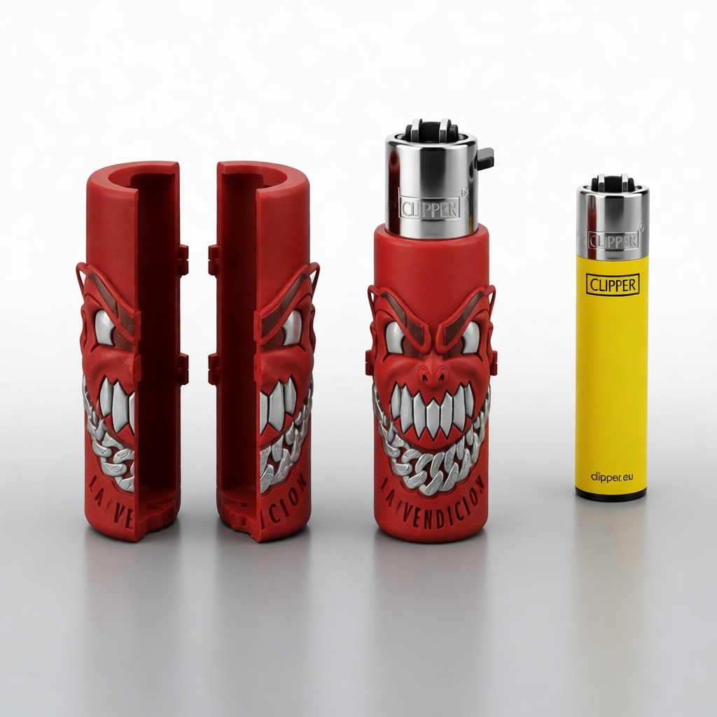 La Vendicion Lighter Sleeve free 3D printable STL
