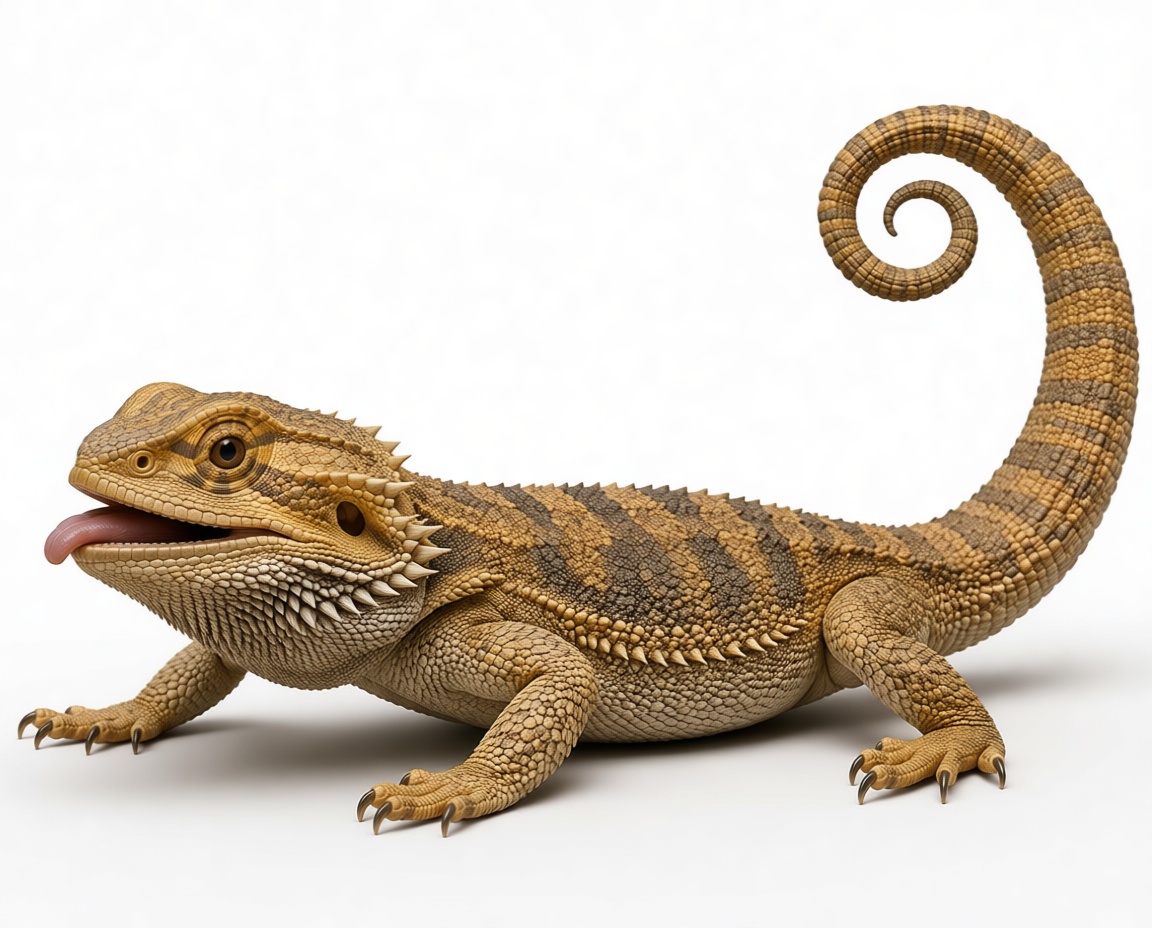 Bearded Dragon Figurine free 3D printable STL