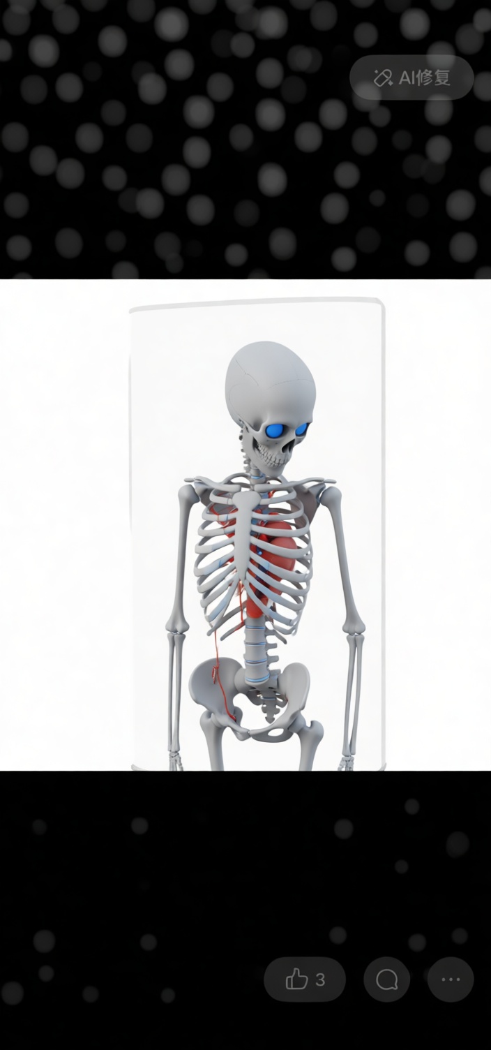 Human Skeleton Model free 3D printable STL