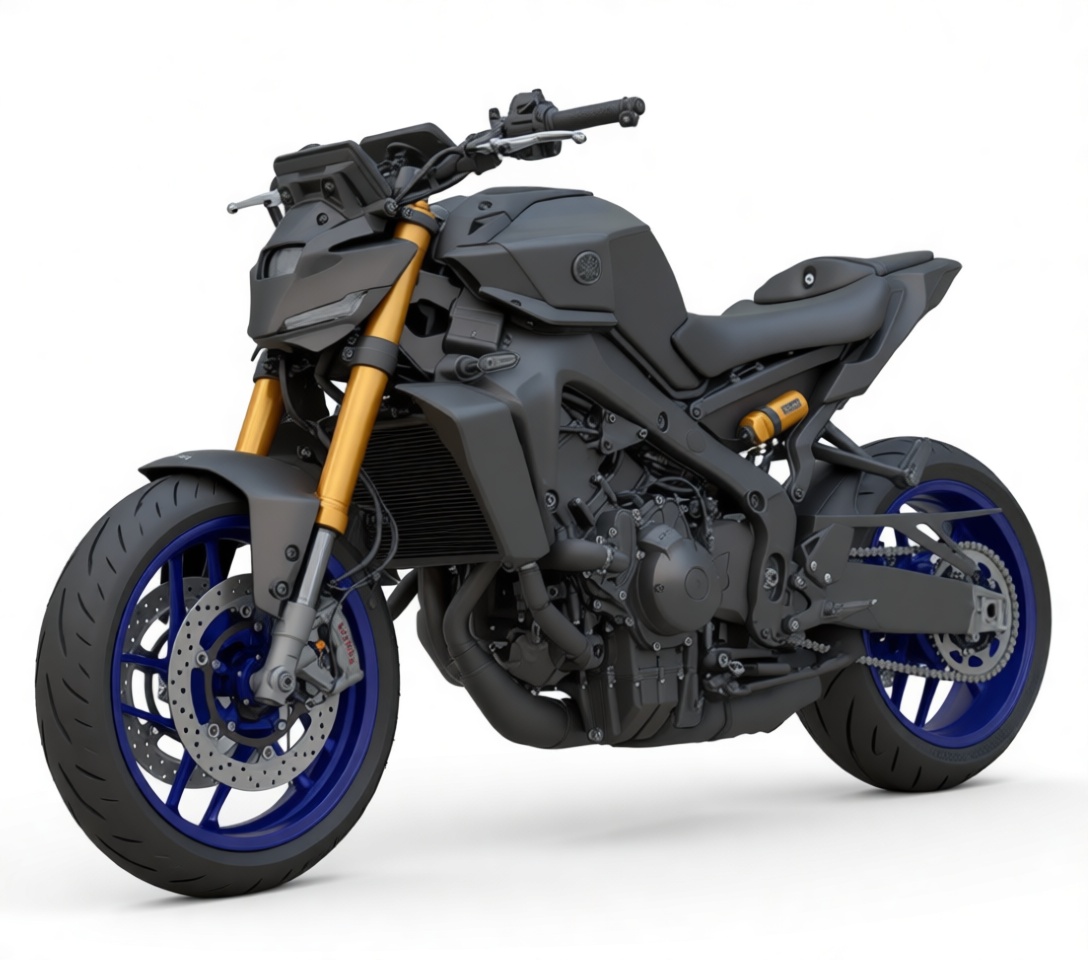 Yamaha MT-10 Motorcycle Model free 3D printable STL