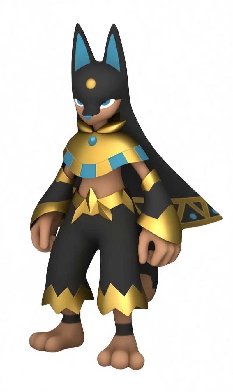 Anubis Warrior Figurine free 3D printable STL