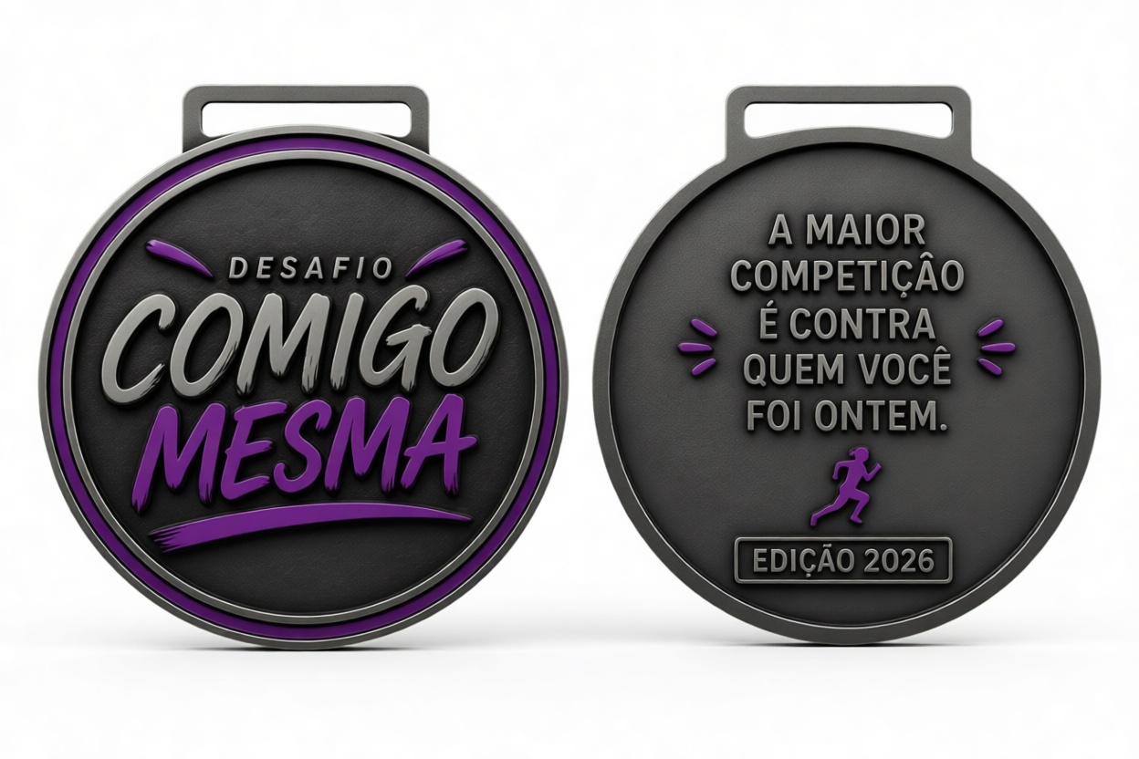 Desafio Comigo Mesma Medal free 3D printable STL
