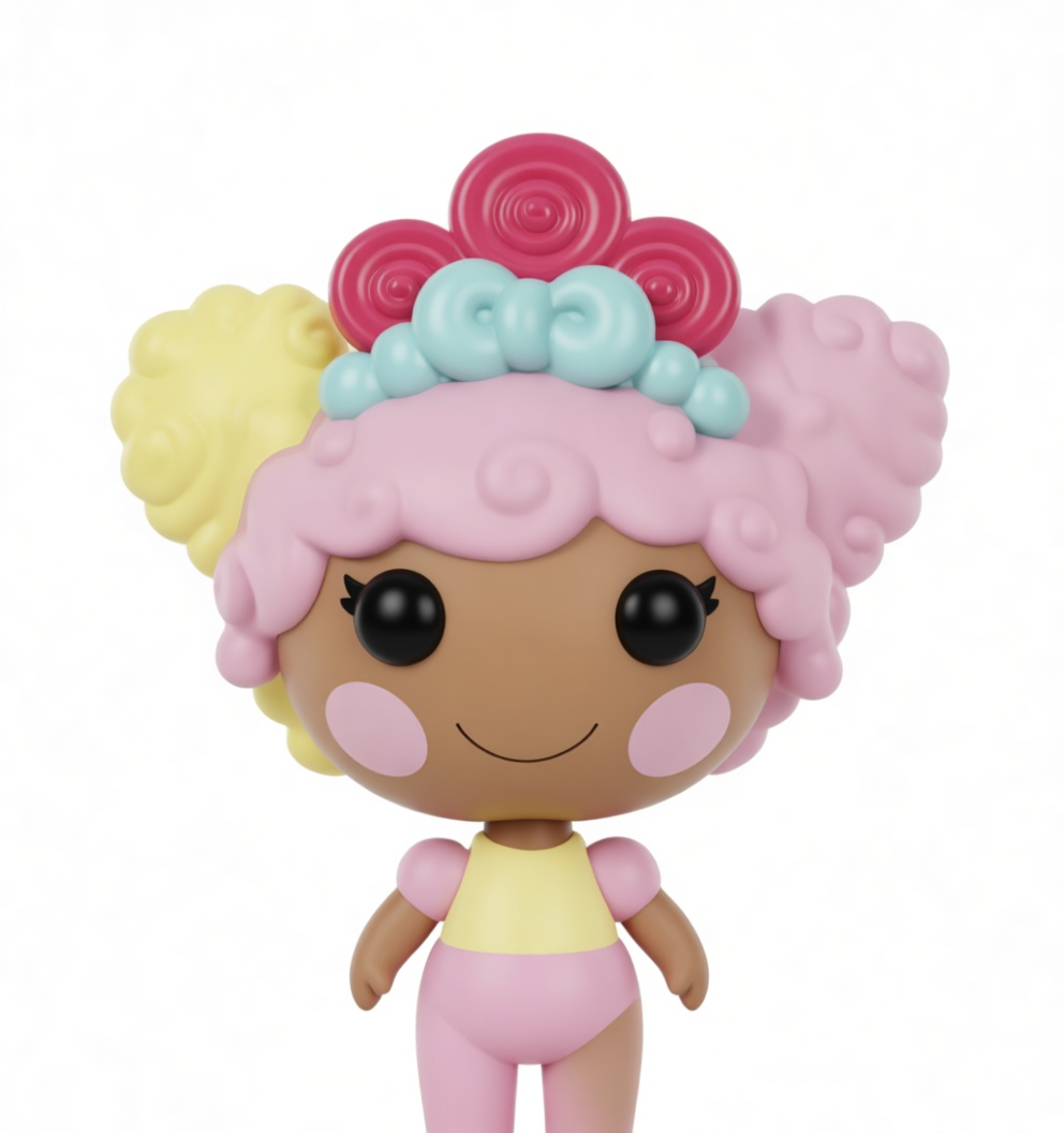 Lalaloopsy Doll Figurine free 3D printable STL