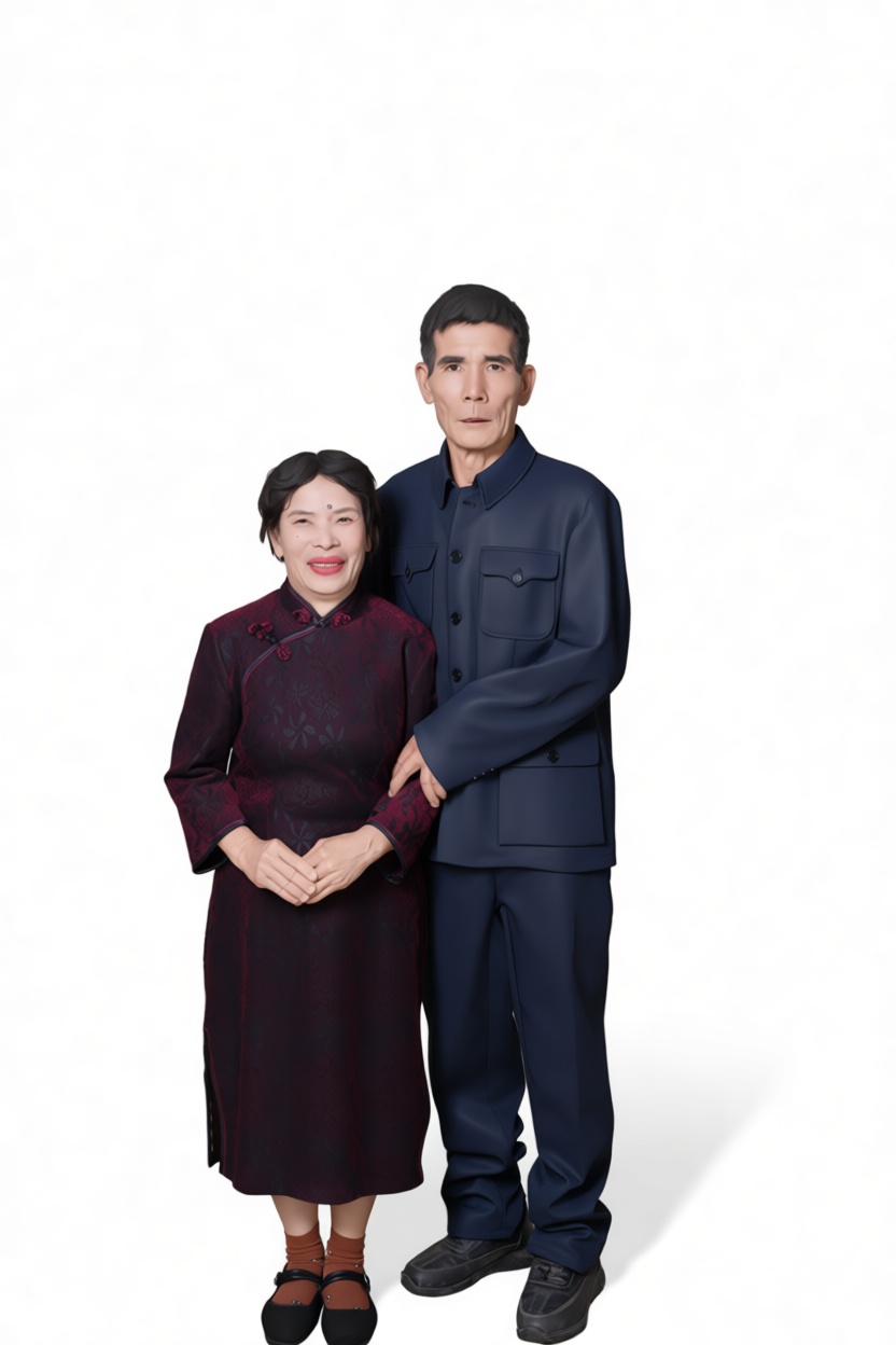 Traditional Chinese Couple Figurine free 3D printable STL