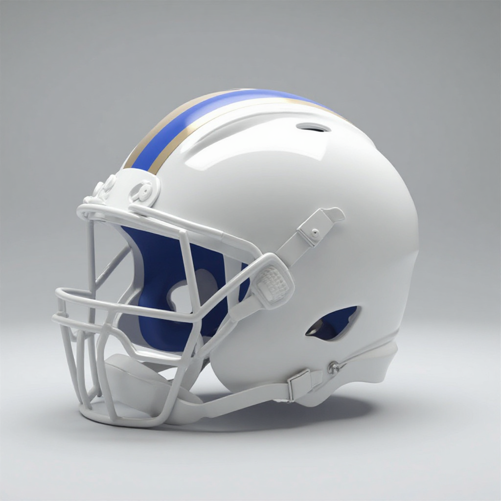 RMAC Mini Football Helmet free 3D printable STL