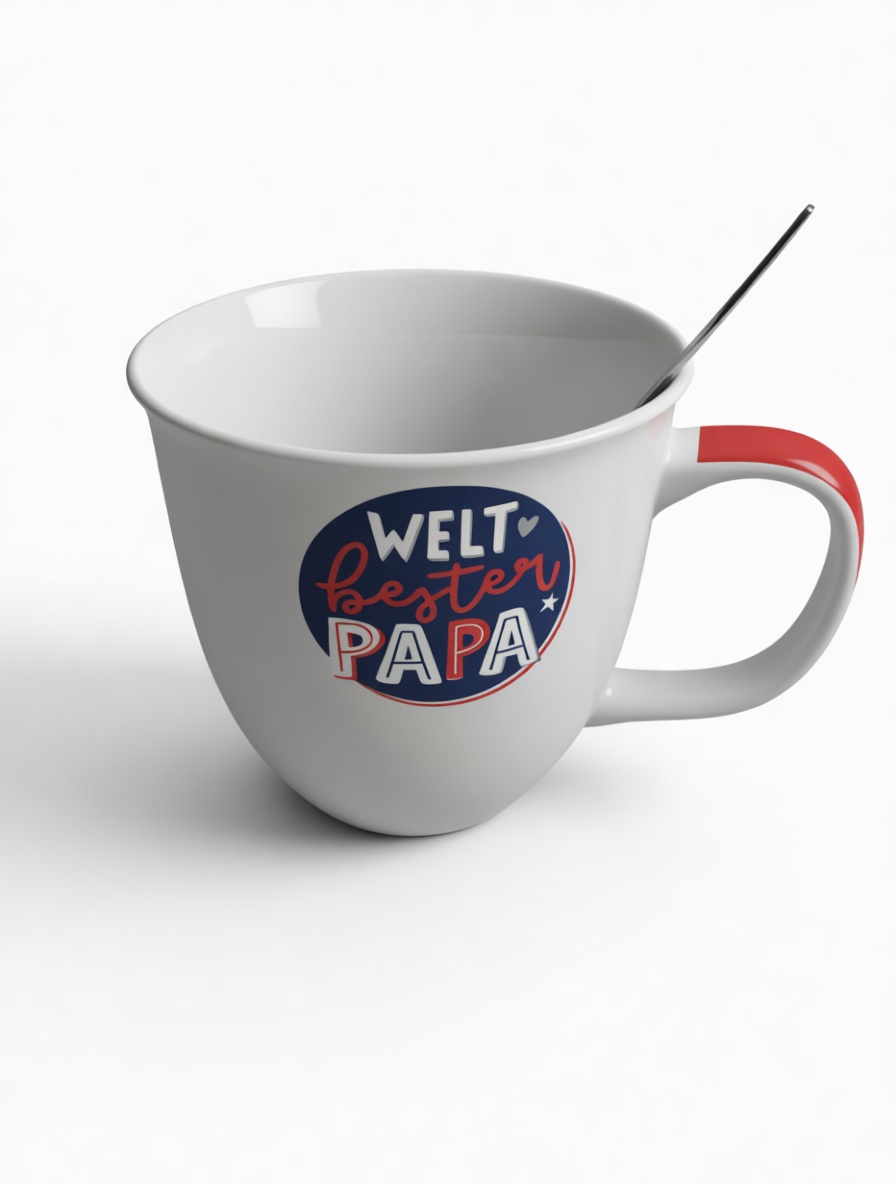 Welt Bester Papa Mug free 3D printable STL