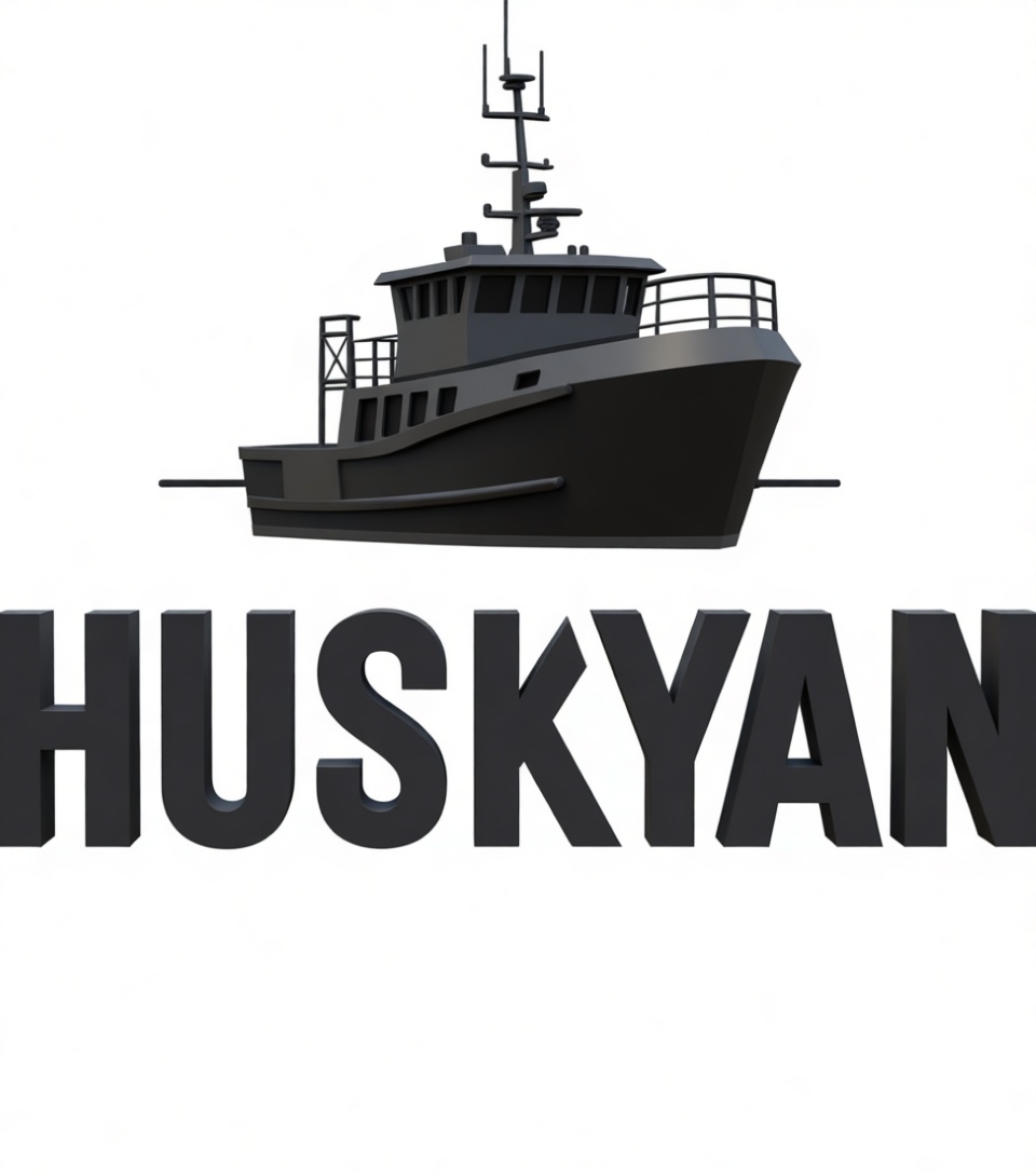 Huskylan Tugboat Model free 3D printable STL