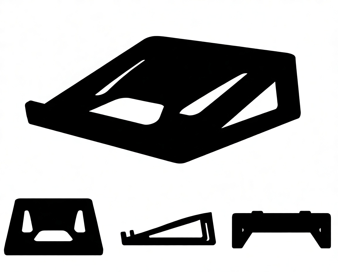 Laptop Stand Model free 3D printable STL