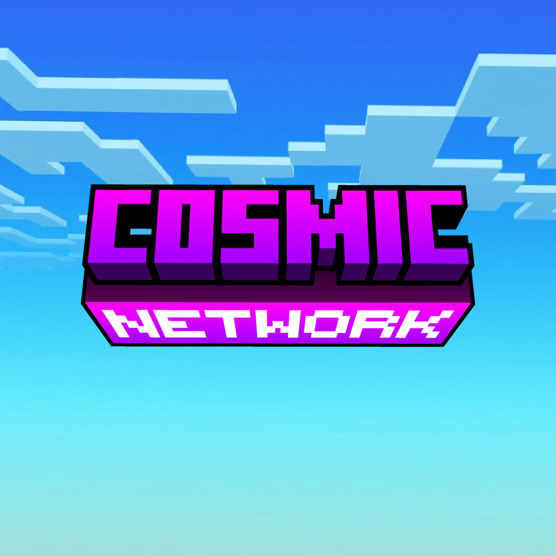 Cosmic Network Logo free 3D printable STL
