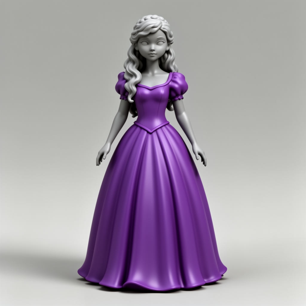 Elegant Doll Figurine free 3D printable STL