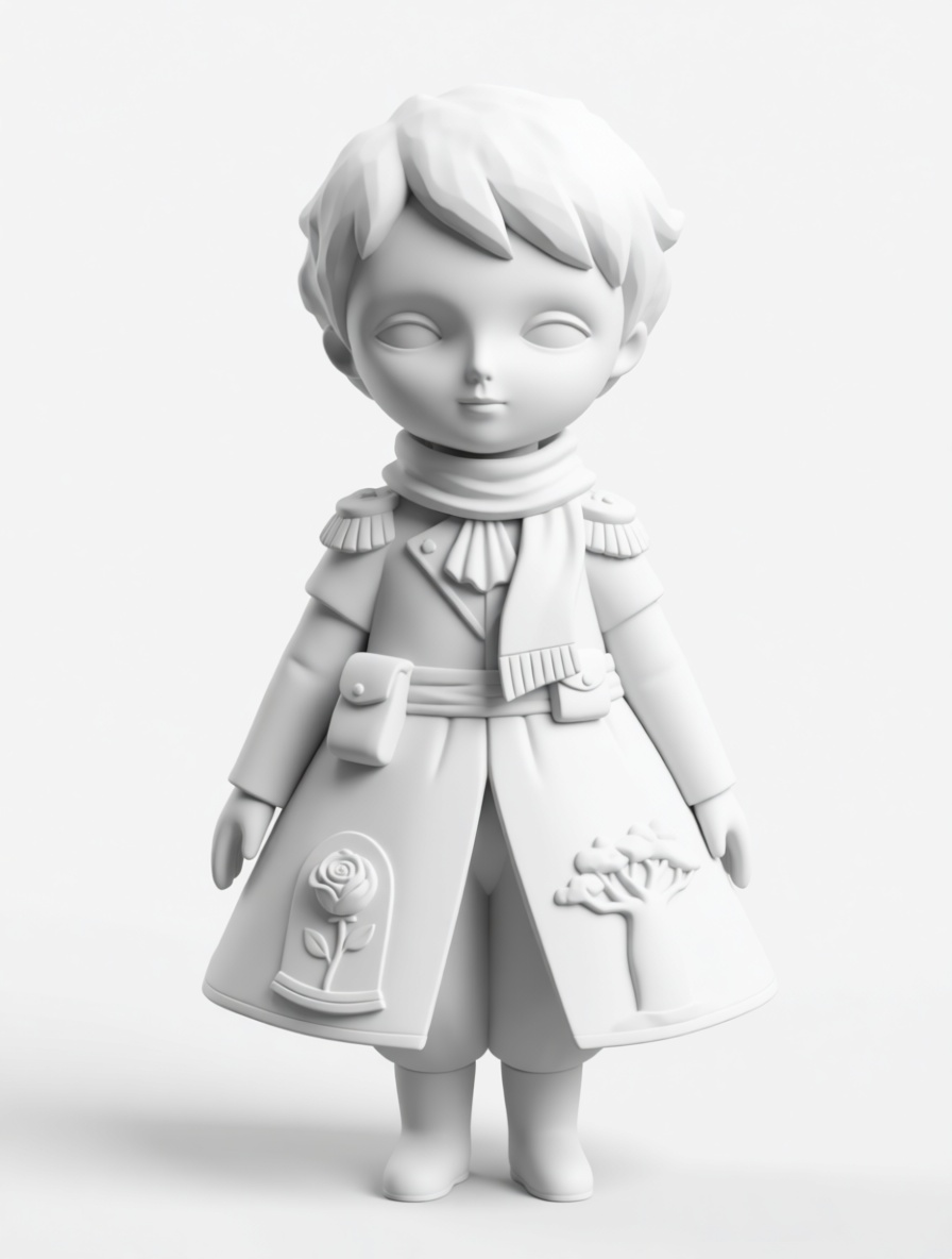 Little Prince Figurine free 3D printable STL